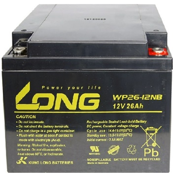 Long battery 12V26Ah
